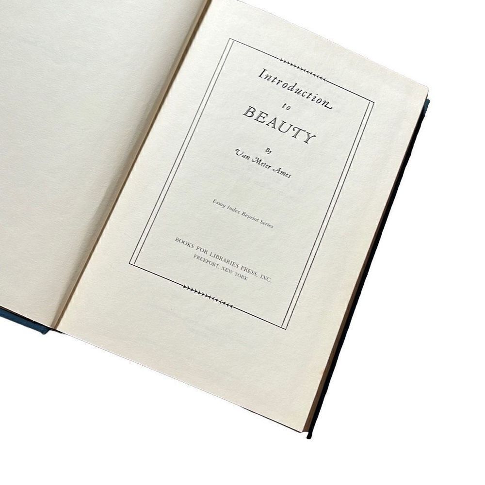 Van Meter Ames | Introduction to Beauty